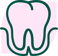 Stops bleeding gums